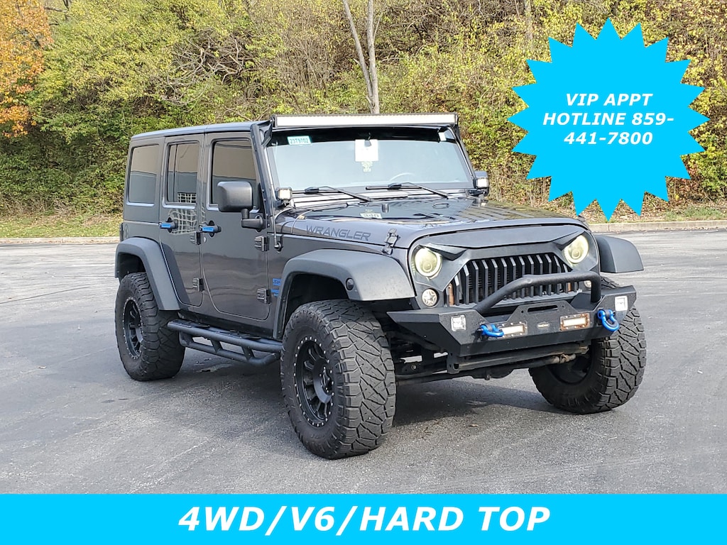 Used 2017 Jeep Wrangler Unlimited Sport 4x4 SUV