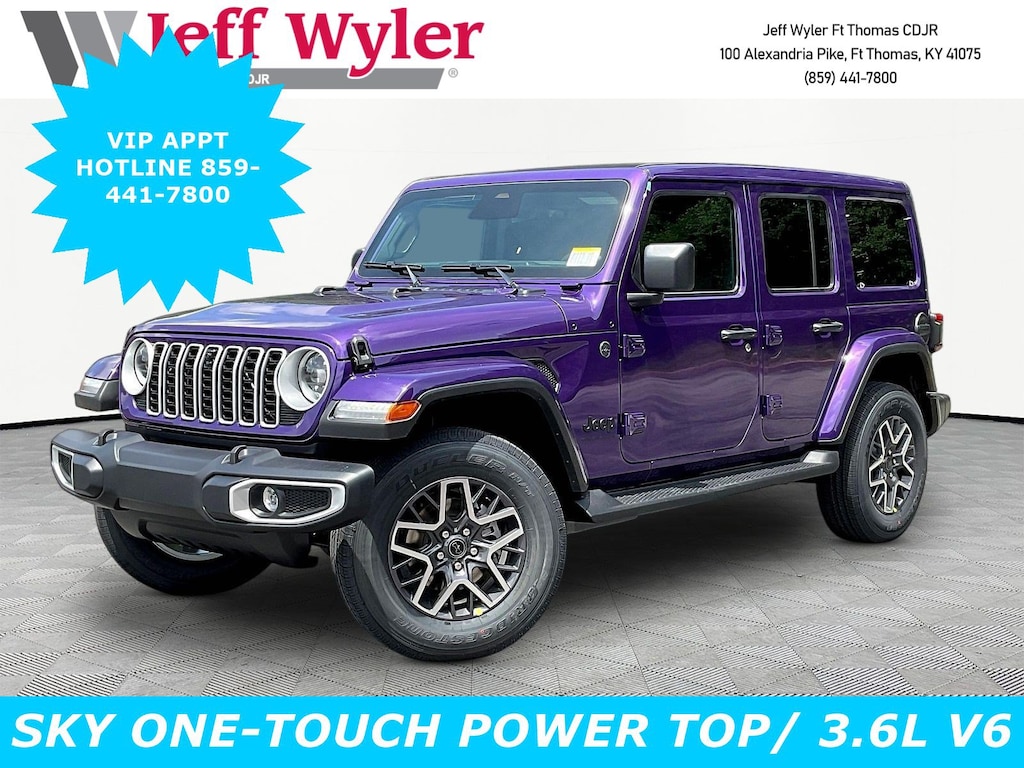 New 2026 Jeep Wrangler 4-DOOR SAHARA Sport Utility