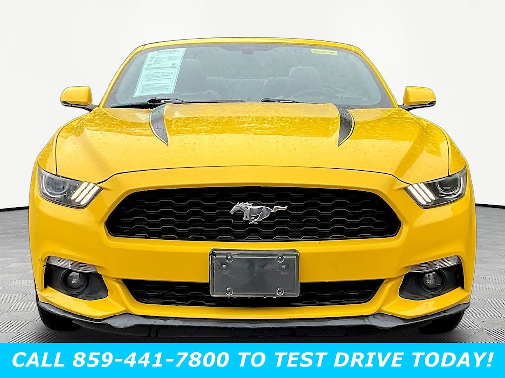 Used 2016 Ford Mustang 2dr Conv EcoBoost Premium Convertible