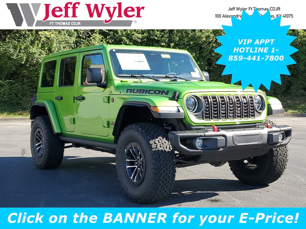 New 2026 Jeep Wrangler 4-DOOR RUBICON X Sport Utility