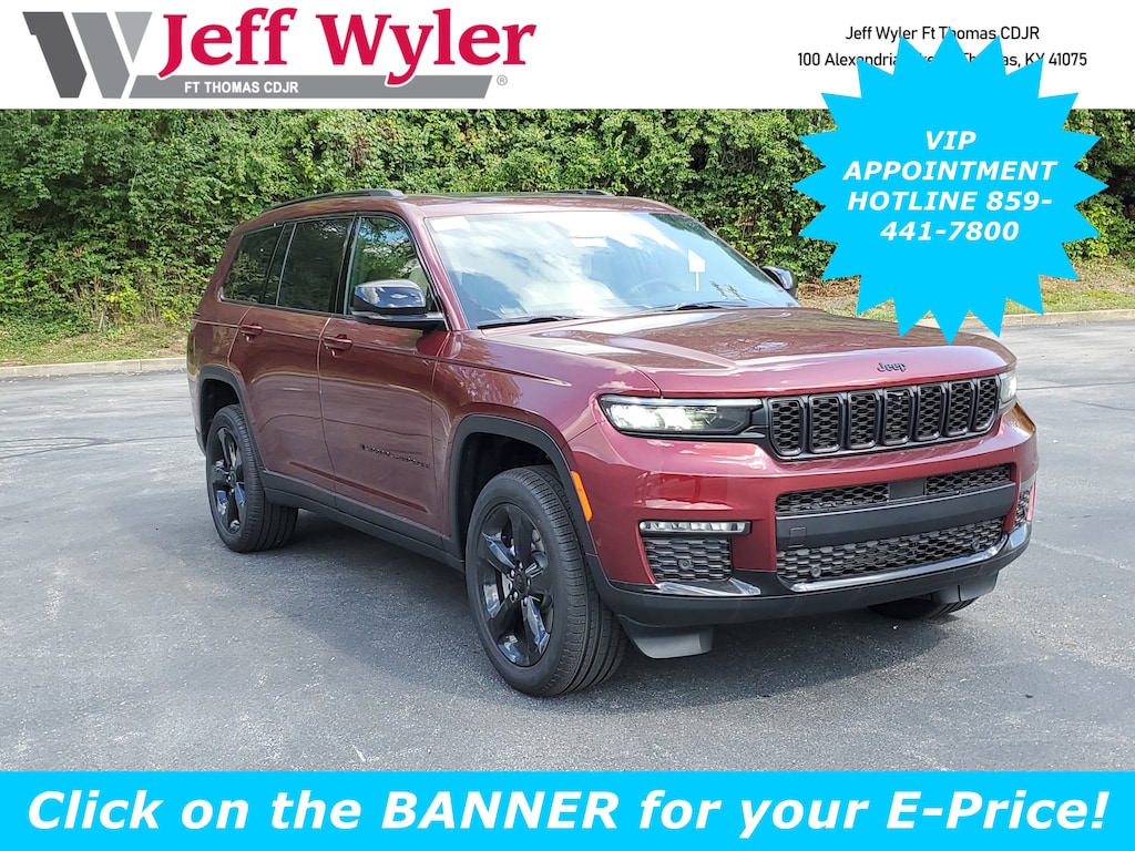 New 2025 Jeep Grand Cherokee L LIMITED 4X4 Sport Utility