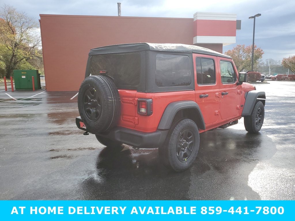 New 2026 Jeep Wrangler 4-DOOR SPORT Sport Utility