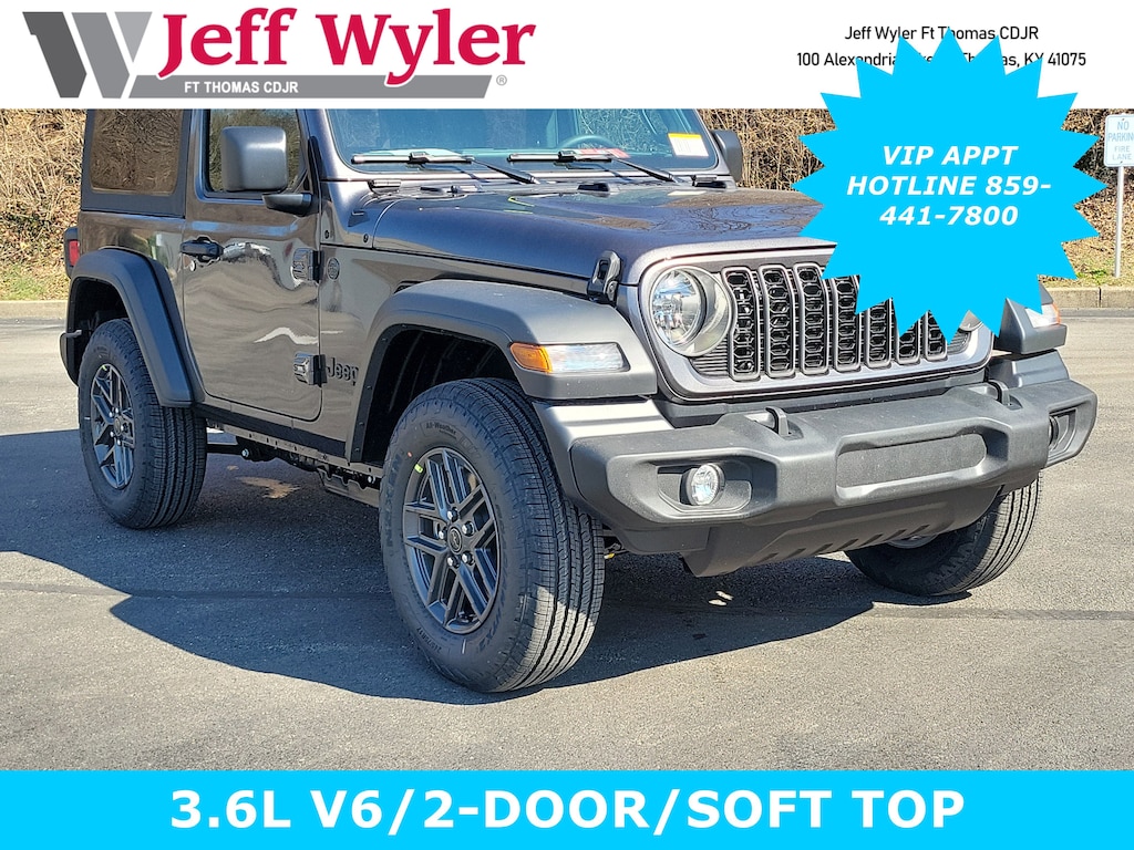 New 2026 Jeep Wrangler 2-DOOR SPORT Sport Utility