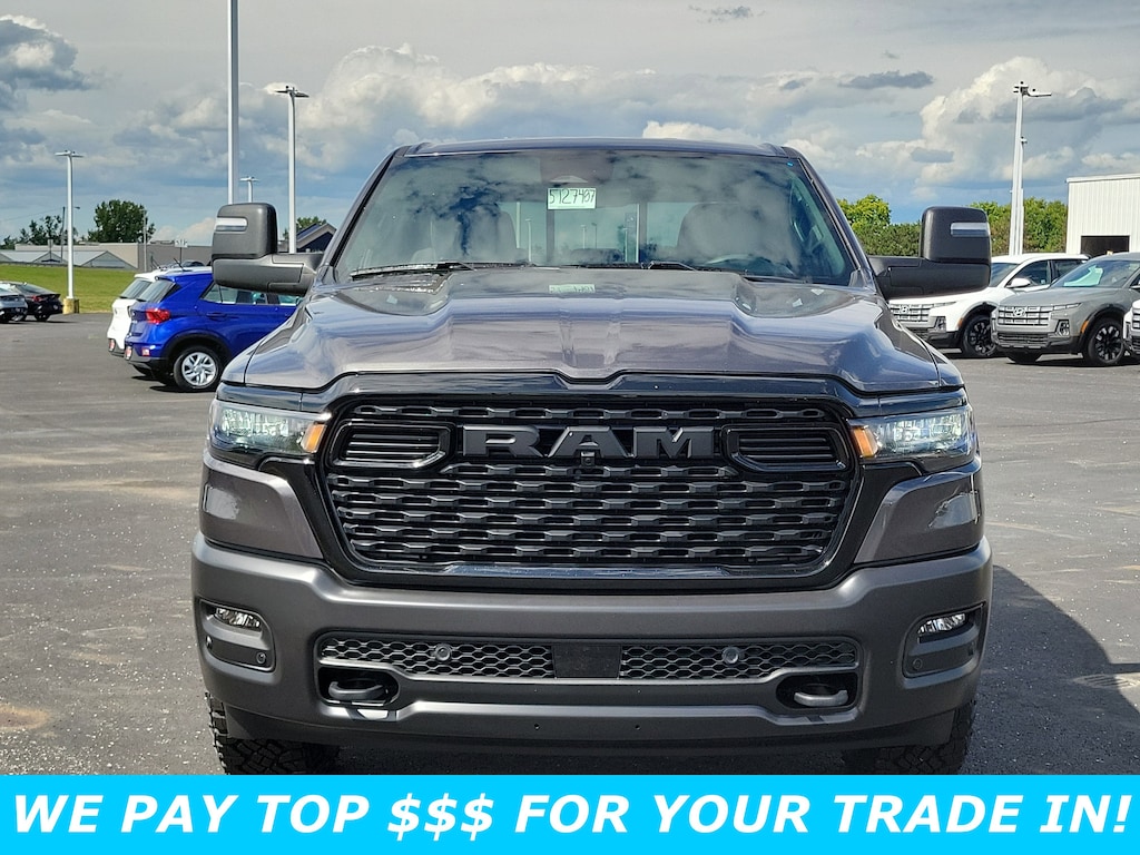 New 2026 Ram 1500 WARLOCK CREW CAB 4X4 5'7 BOX Pickup