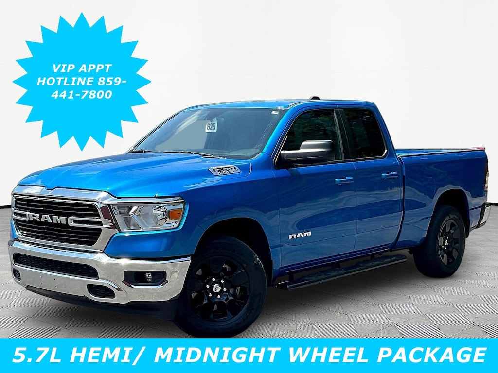 Used 2021 Ram 1500 Big Horn 4x4 Quad Cab 64 Box Truck Quad Cab
