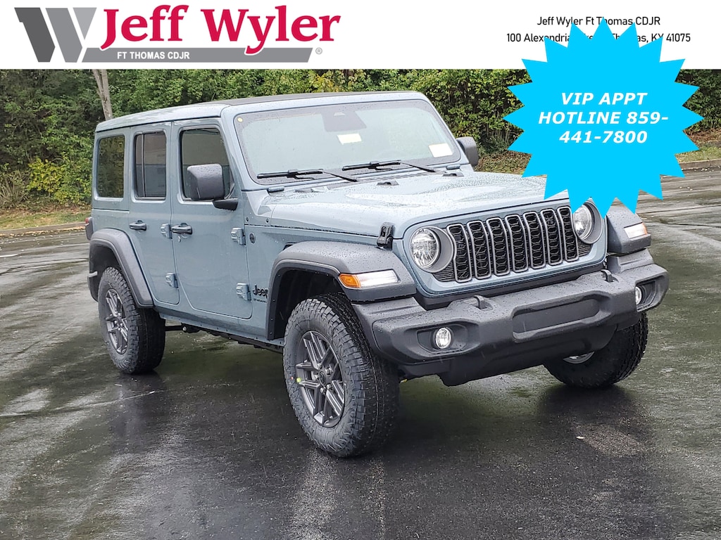 New 2026 Jeep Wrangler 4-DOOR SPORT S Sport Utility