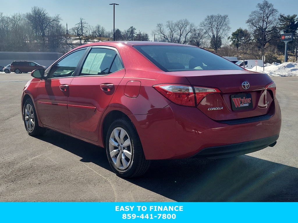 Used 2015 Toyota Corolla 4dr Sdn Auto L Sedan
