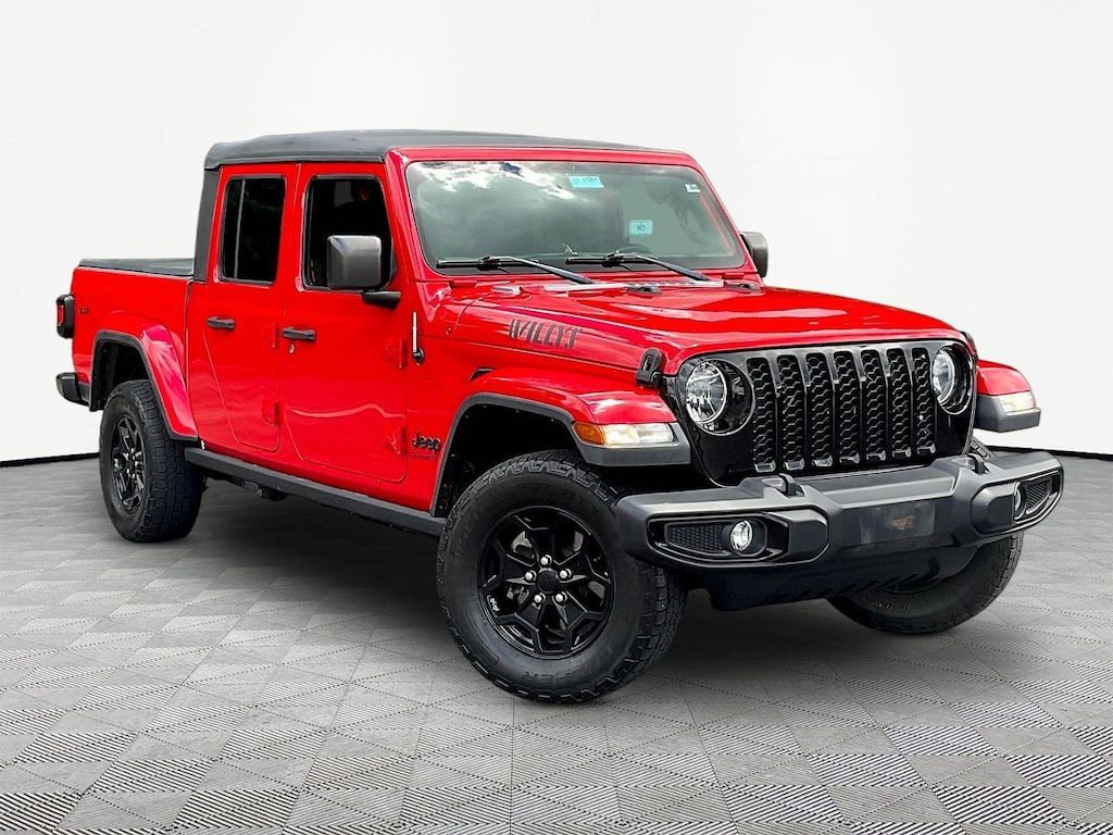 Used 2021 Jeep Gladiator Willys Sport 4x4 Truck Crew Cab