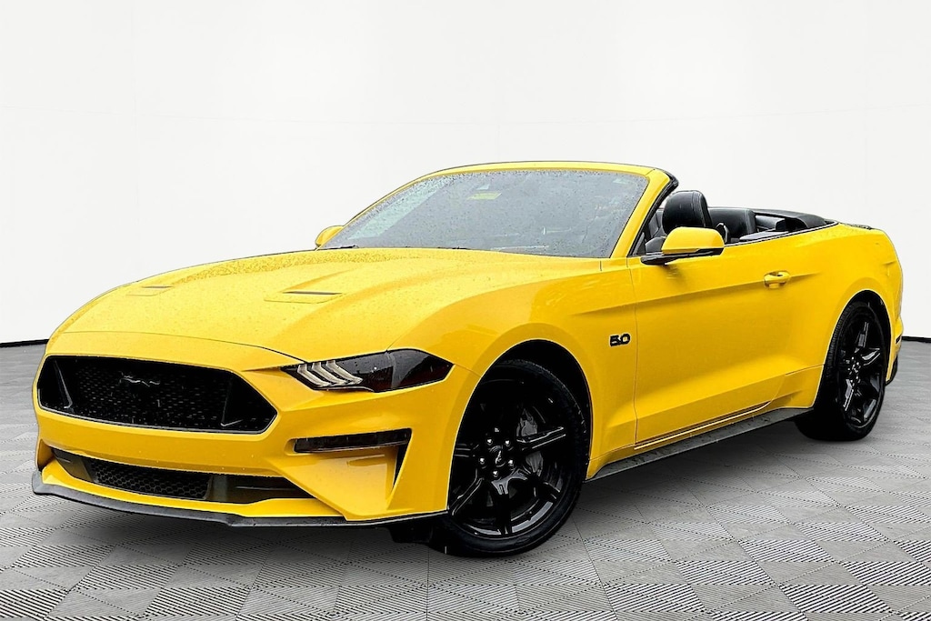 Used 2018 Ford Mustang GT Premium Convertible Convertible