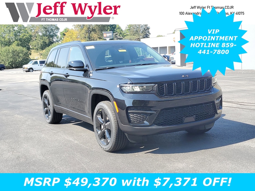 New 2025 Jeep Grand Cherokee ALTITUDE X 4X4 Sport Utility