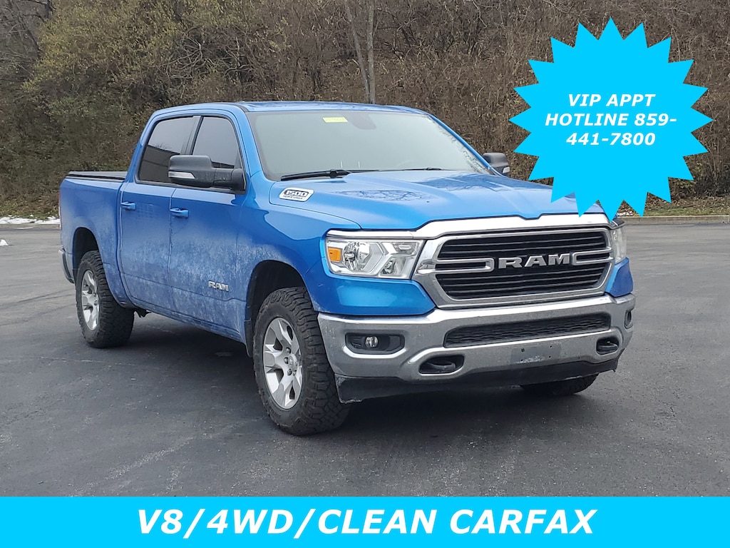 Used 2021 Ram 1500 Big Horn 4x4 Crew Cab 57 Box Truck Crew Cab