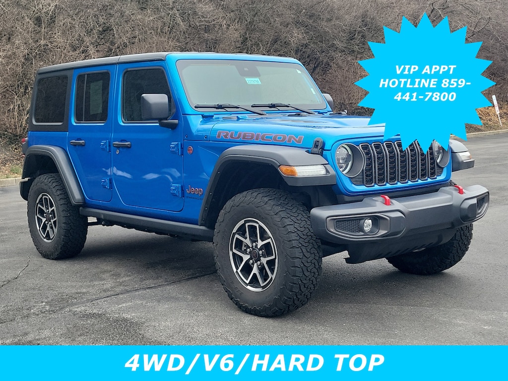 Used 2024 Jeep Wrangler Rubicon 4 Door 4x4 SUV