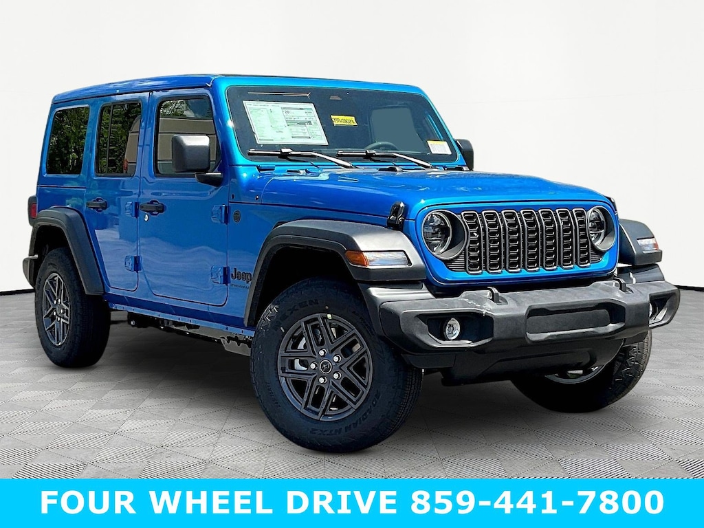 New 2026 Jeep Wrangler 4-DOOR SPORT S Sport Utility