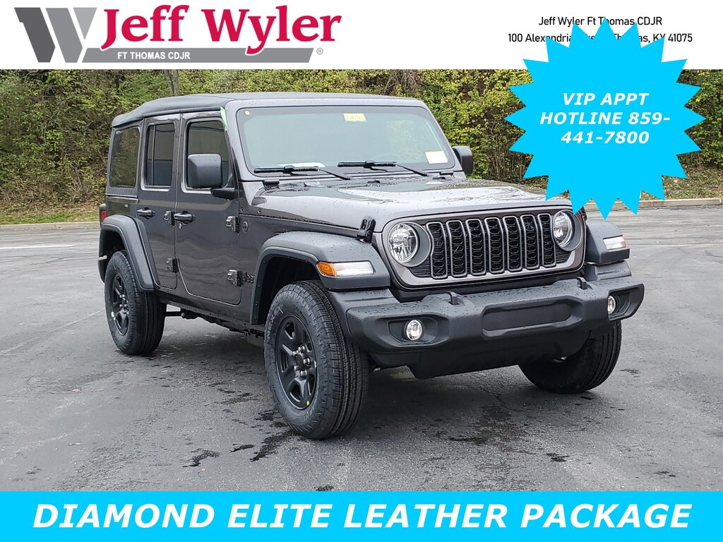 New 2026 Jeep Wrangler 4-DOOR SPORT Sport Utility