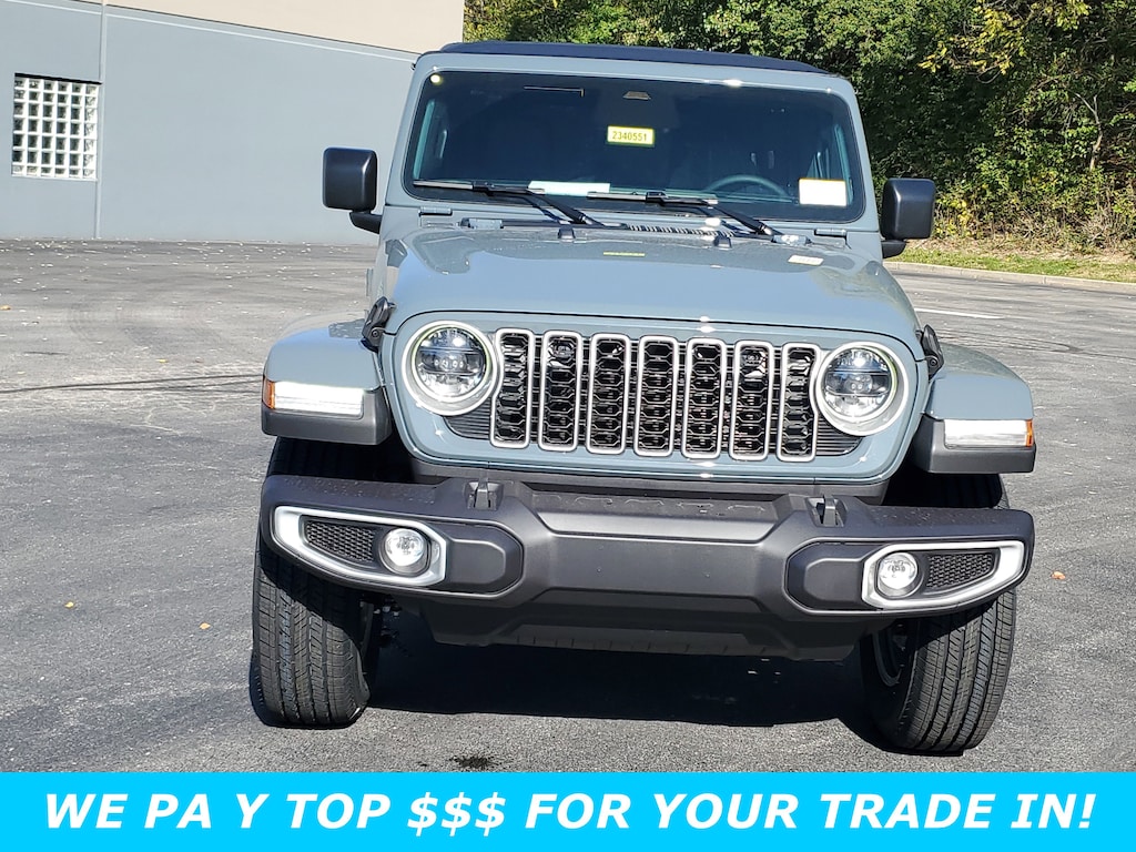 New 2026 Jeep Wrangler 4-DOOR SAHARA Sport Utility