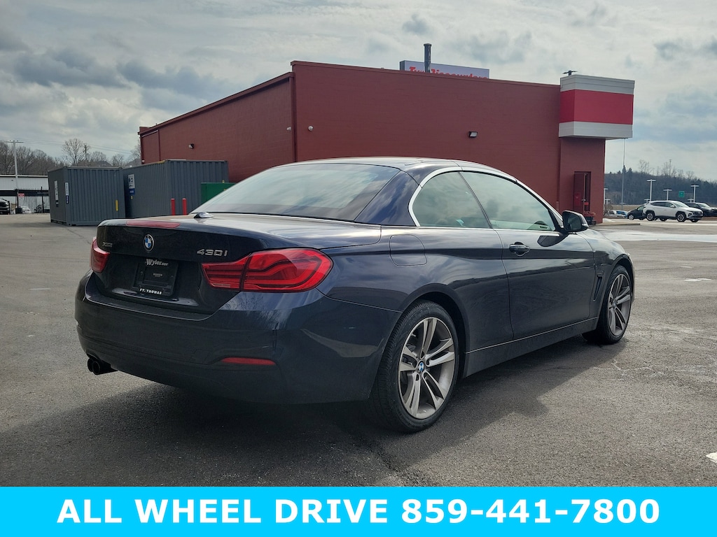 Used 2018 BMW 4 Series 430i xDrive Convertible Convertible