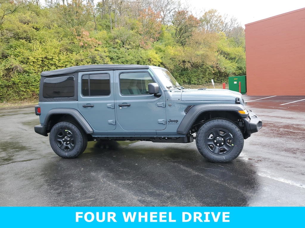 New 2026 Jeep Wrangler 4-DOOR SPORT Sport Utility