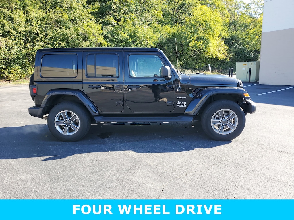 Used 2022 Jeep Wrangler Unlimited Sahara 4x4 SUV