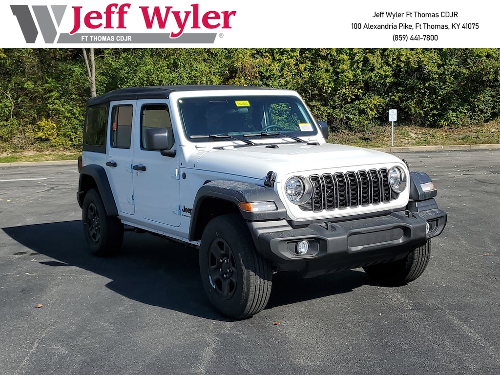 New 2026 Jeep Wrangler 4-DOOR SPORT Sport Utility