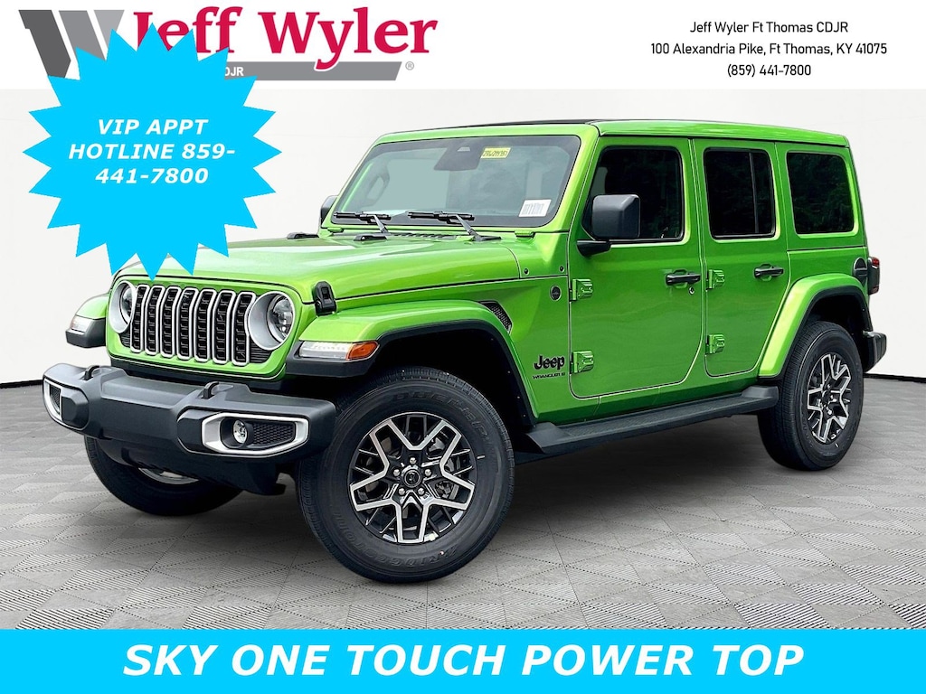 New 2026 Jeep Wrangler 4-DOOR SAHARA Sport Utility