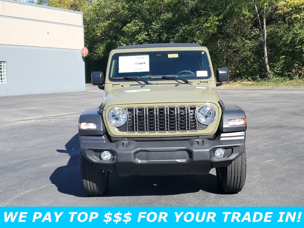 New 2026 Jeep Wrangler 4-DOOR SPORT S Sport Utility