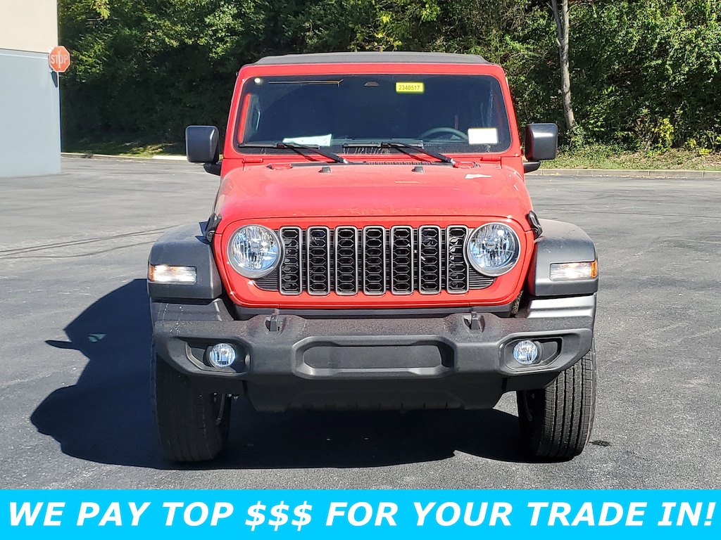 New 2026 Jeep Wrangler 4-DOOR SPORT S Sport Utility