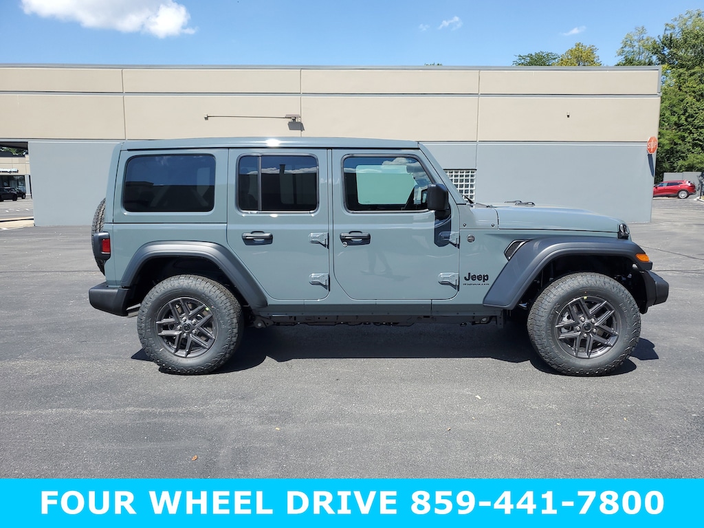New 2025 Jeep Wrangler 4-DOOR SPORT S Sport Utility