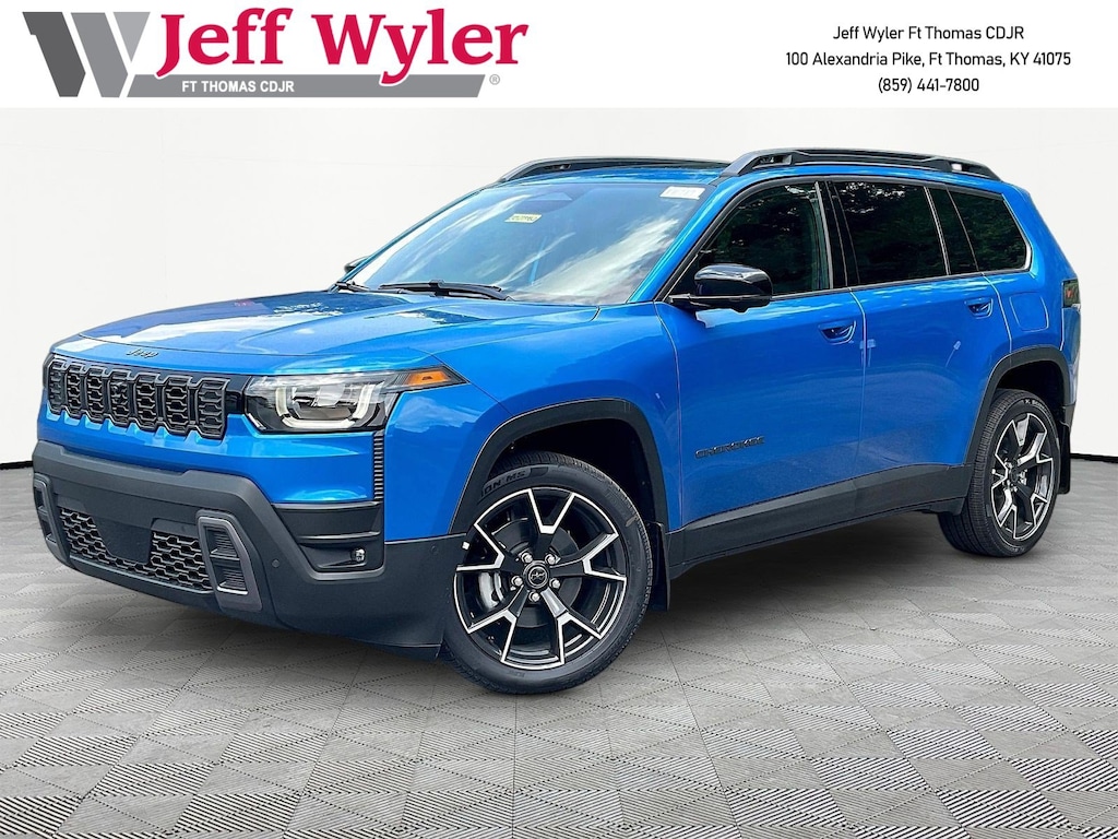 New 2026 Jeep Cherokee OVERLAND 4X4 Sport Utility