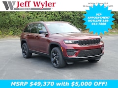 New 2025 Jeep Grand Cherokee ALTITUDE X 4X4 Sport Utility Ft Thomas