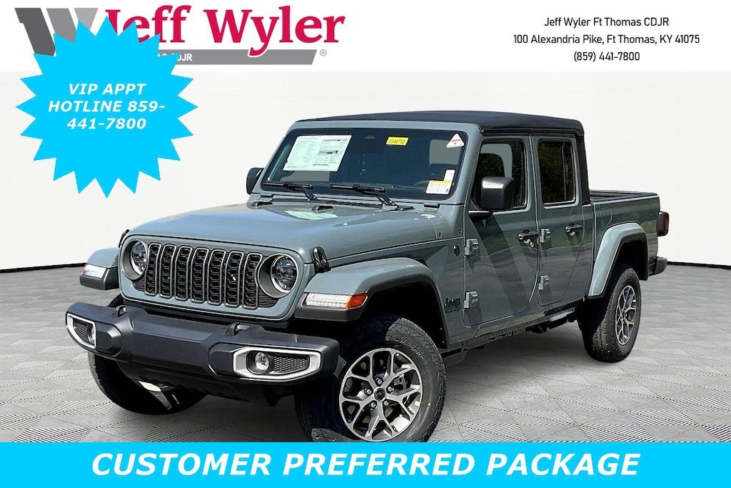 New 2026 Jeep Gladiator SPORT S 4X4 Pickup