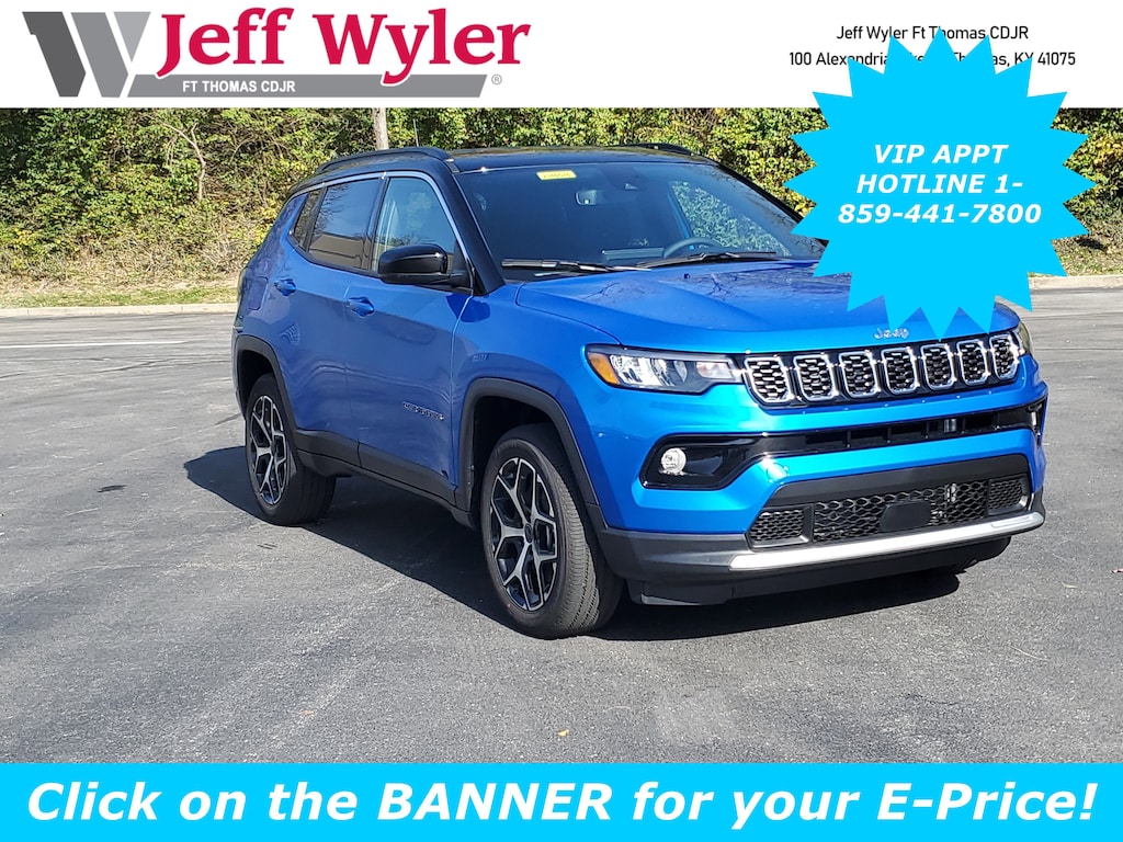 New 2026 Jeep Compass LIMITED 4X4 Sport Utility