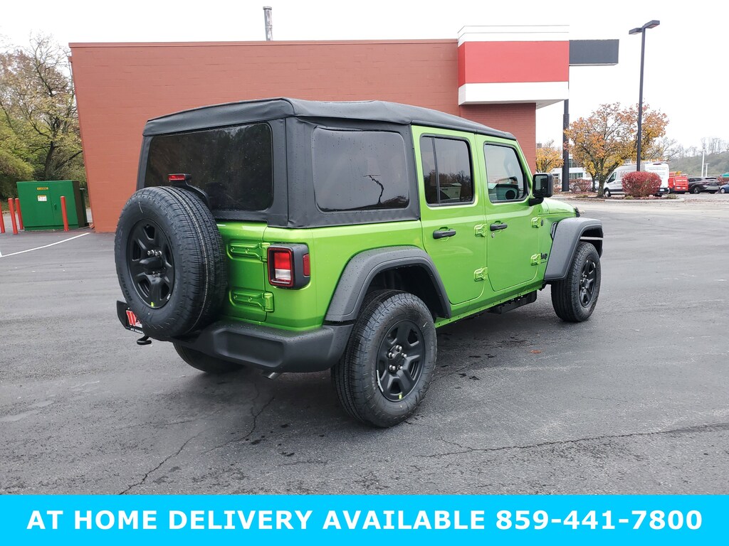 New 2026 Jeep Wrangler 4-DOOR SPORT Sport Utility