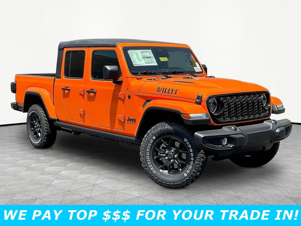 New 2026 Jeep Gladiator WILLYS 4X4 Pickup