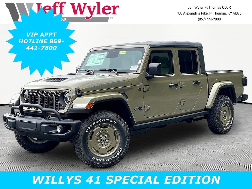 New 2026 Jeep Gladiator WILLYS '41 4X4 Pickup
