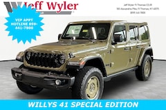 2026 Jeep Wrangler 4-DOOR WILLYS '41 Sport Utility Ft Thomas