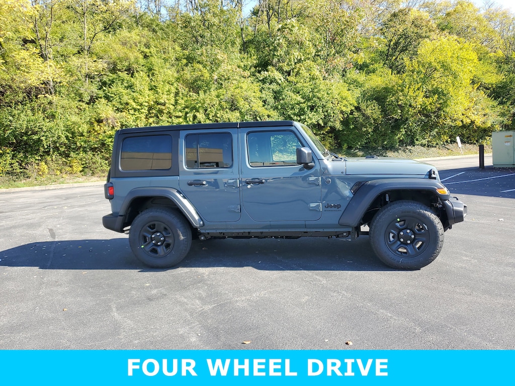 New 2026 Jeep Wrangler 4-DOOR SPORT Sport Utility