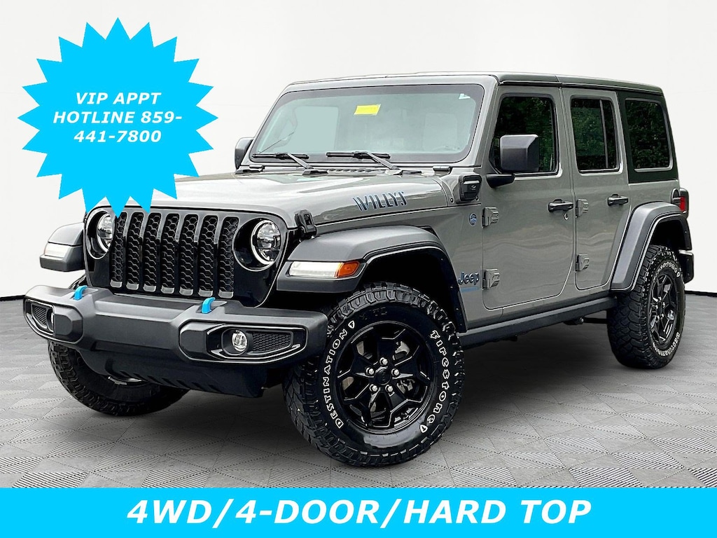 Used 2023 Jeep Wrangler 4xe 4x4 SUV