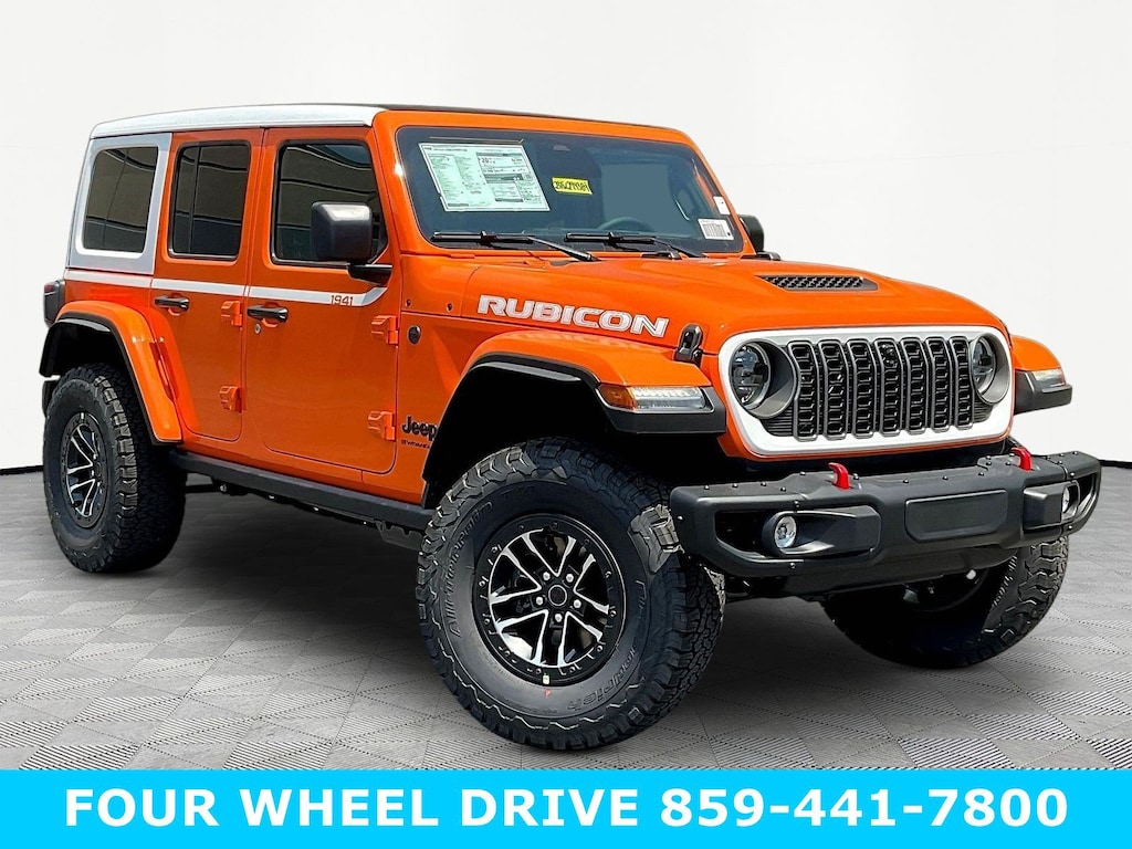 New 2026 Jeep Wrangler 4-DOOR RUBICON X Sport Utility