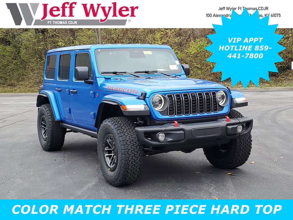 New 2026 Jeep Wrangler 4-DOOR RUBICON X Sport Utility