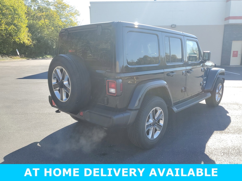 Used 2022 Jeep Wrangler Unlimited Sahara 4x4 SUV
