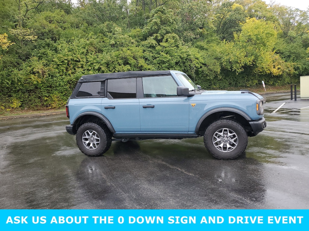 Used 2022 Ford Bronco Badlands 4 Door Advanced 4x4 SUV