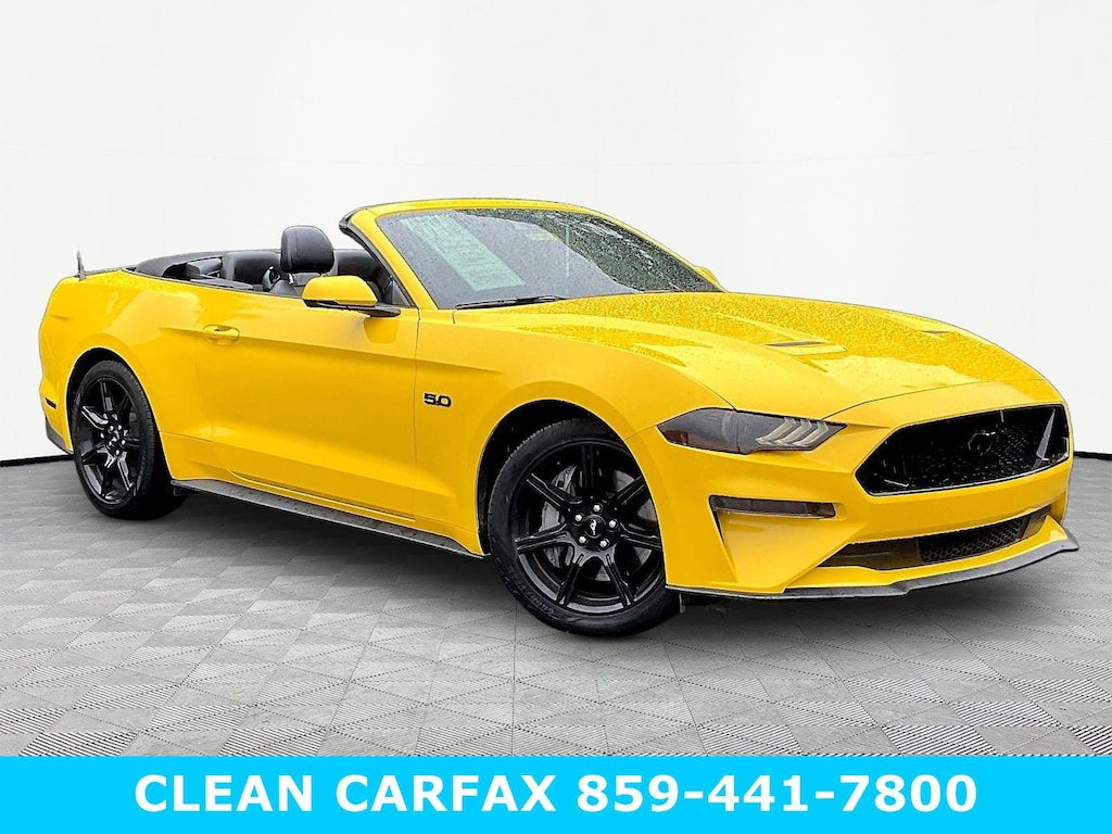 Used 2018 Ford Mustang GT Premium Convertible Convertible