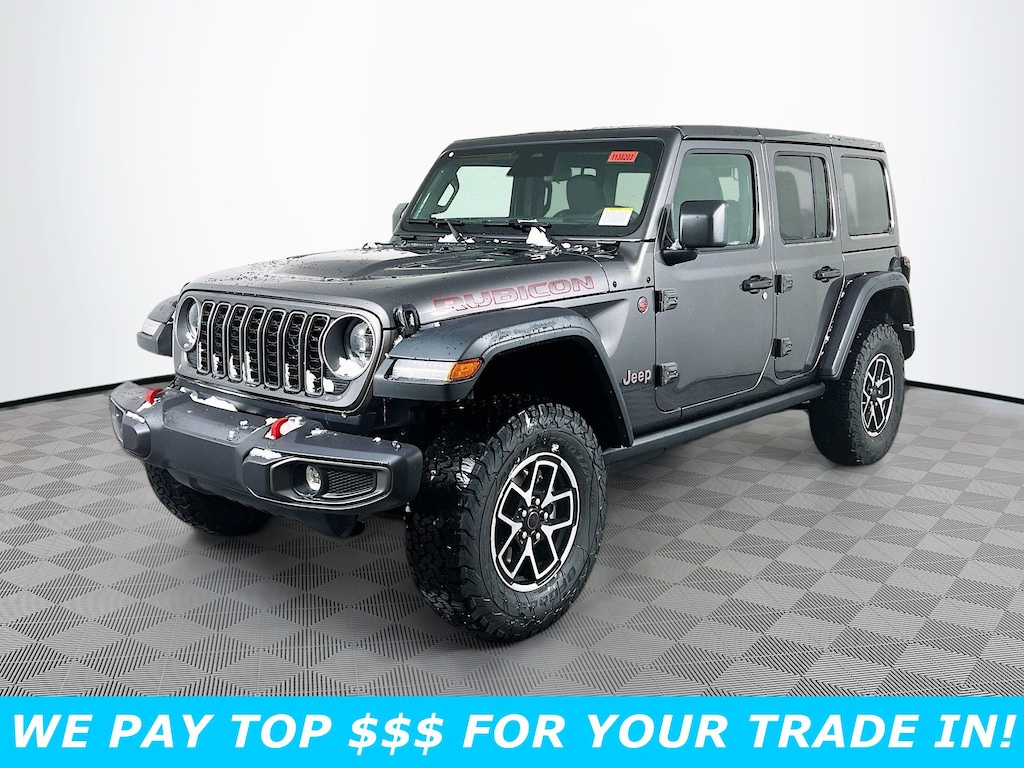 New 2026 Jeep Wrangler 4-DOOR RUBICON Sport Utility