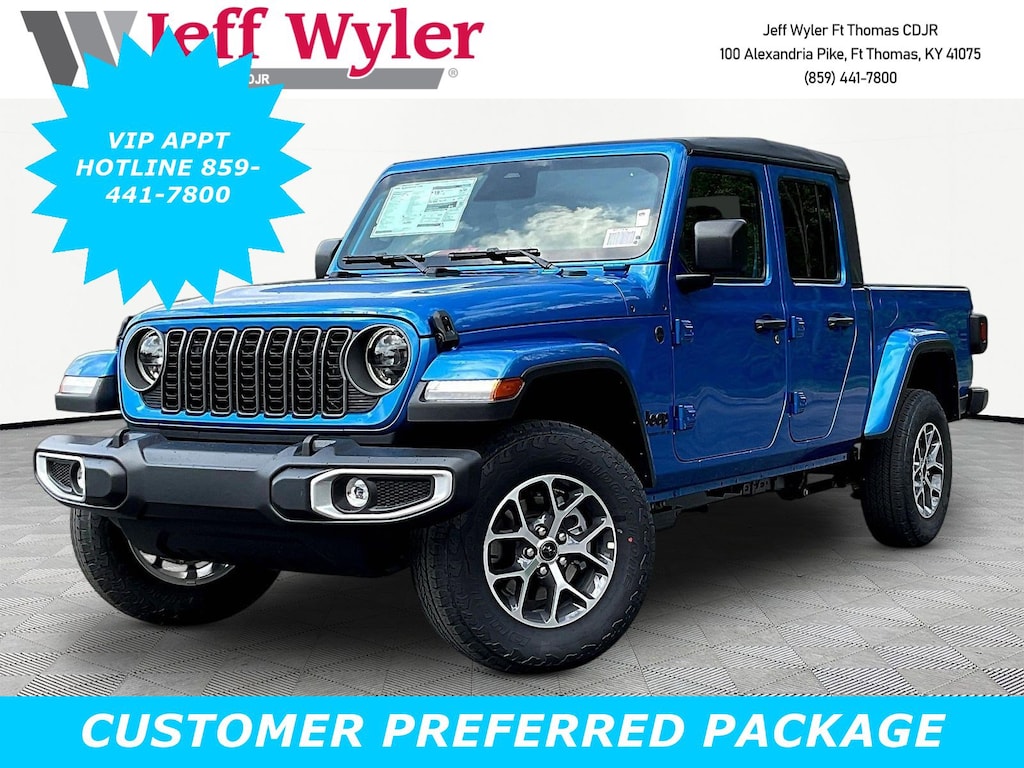 New 2026 Jeep Gladiator SPORT S 4X4 Pickup