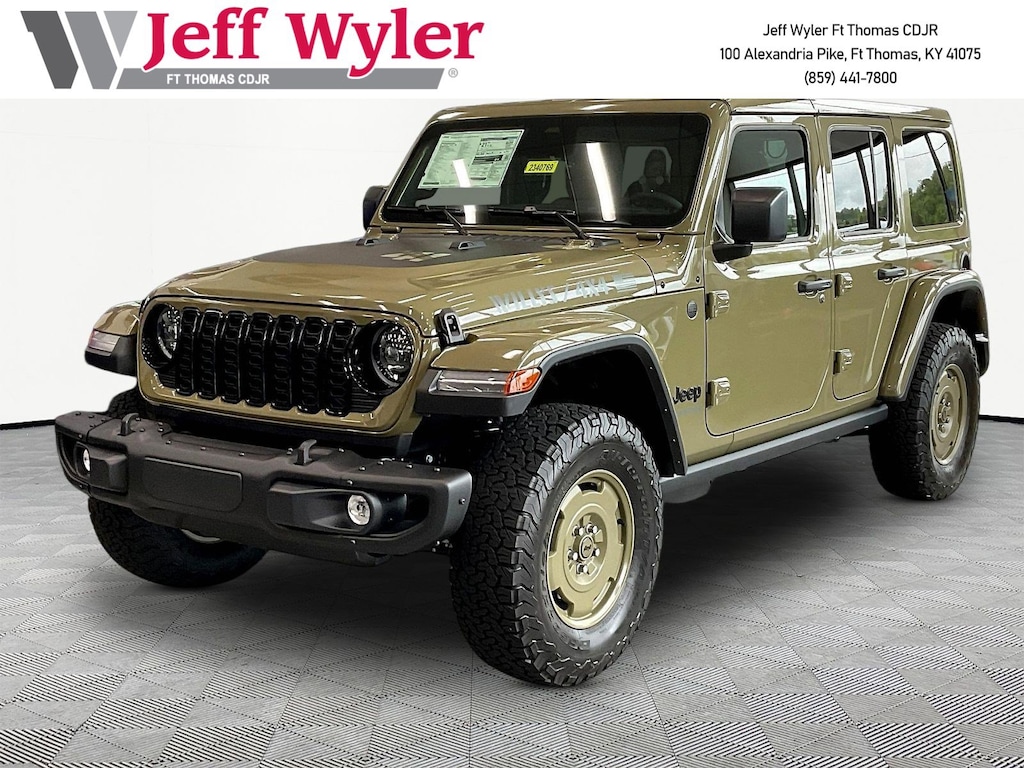 New 2026 Jeep Wrangler 4-DOOR WILLYS '41 Sport Utility