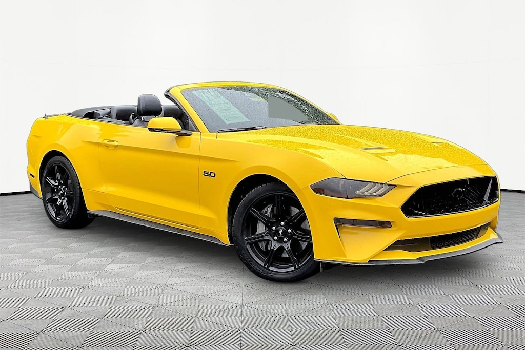Used 2018 Ford Mustang GT Premium Convertible Convertible
