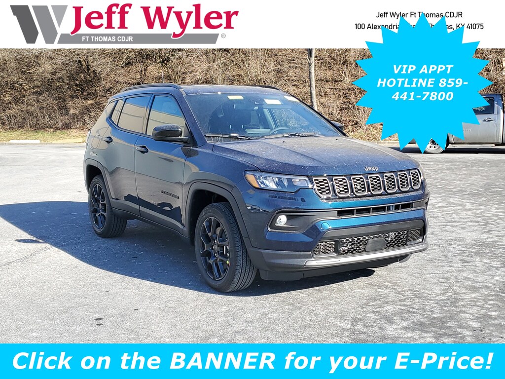 New 2026 Jeep Compass LATITUDE ALTITUDE 4X4 Sport Utility
