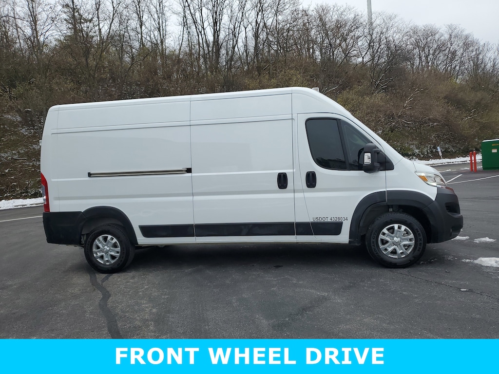 Used 2024 Ram Promaster Cargo Van SLT 2500 High Roof 159 WB Van Cargo Van