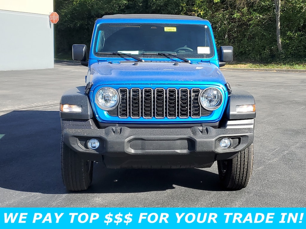 New 2026 Jeep Wrangler 4-DOOR SPORT S Sport Utility