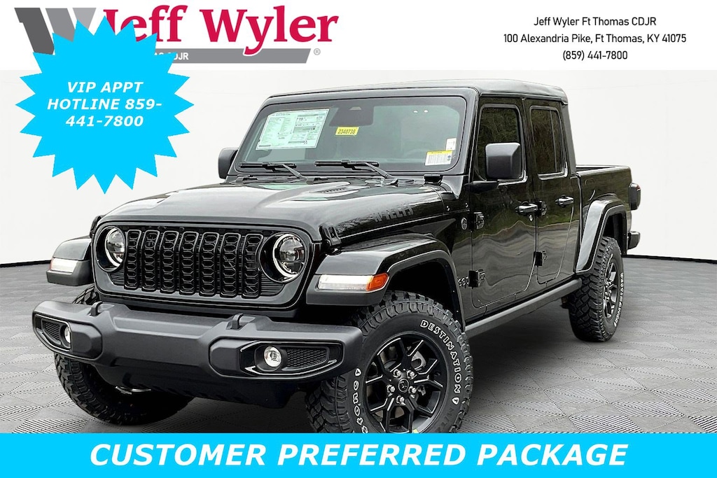New 2026 Jeep Gladiator WILLYS 4X4 Pickup